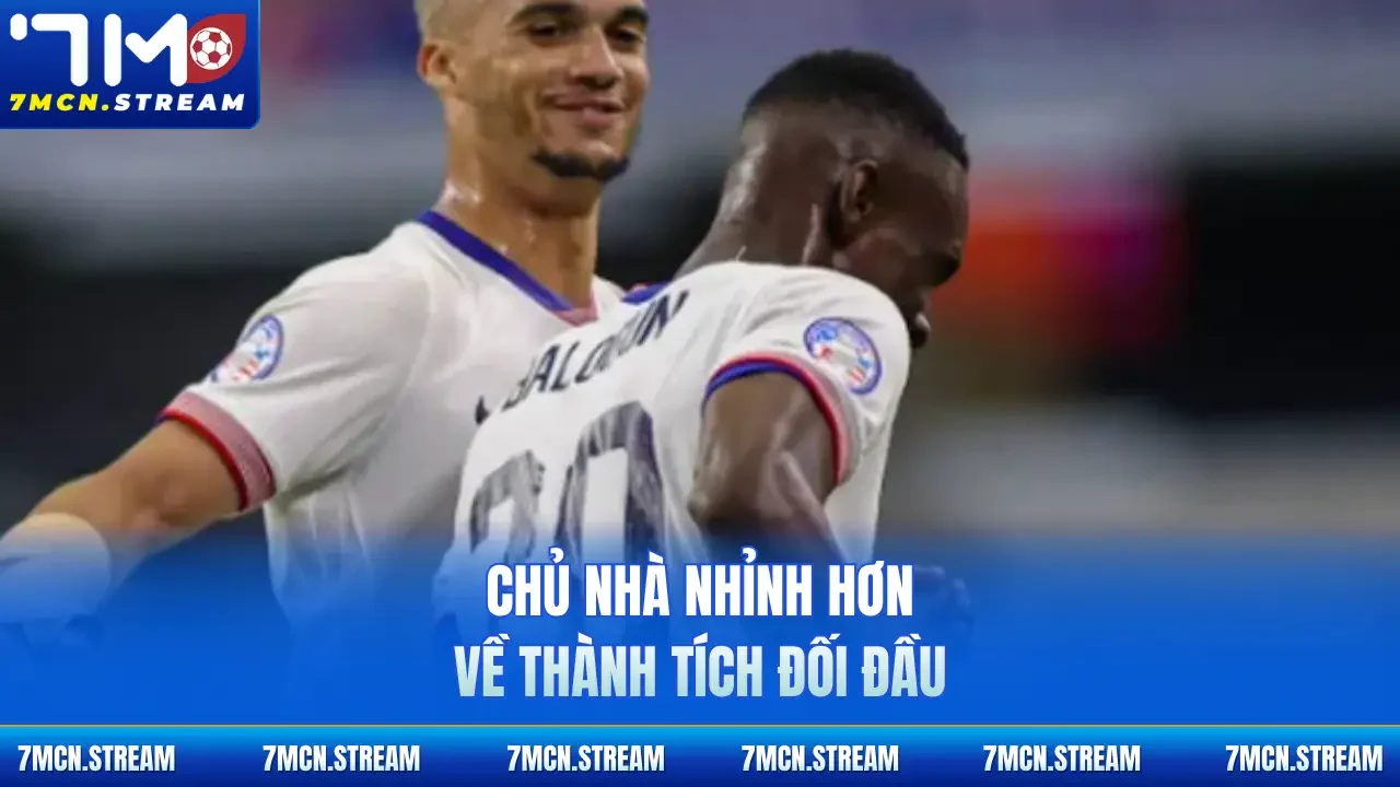 Chủ nhà nhỉnh hơn về thành tích đối đầu