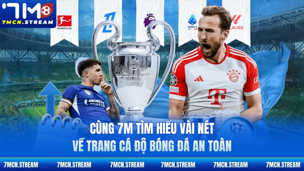 Cùng 7M tìm hiểu vài nét về trang cá độ bóng đá an toàn